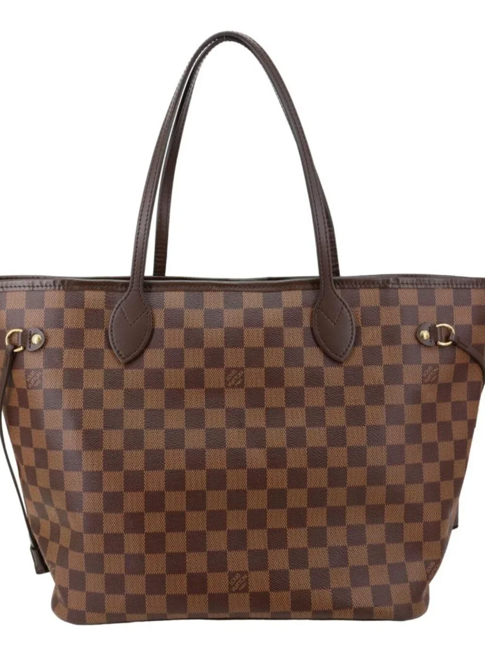 Louis Vuitton  Neverfull MM Damier Ebene Tote Bag Brown - Picture 4 of 9